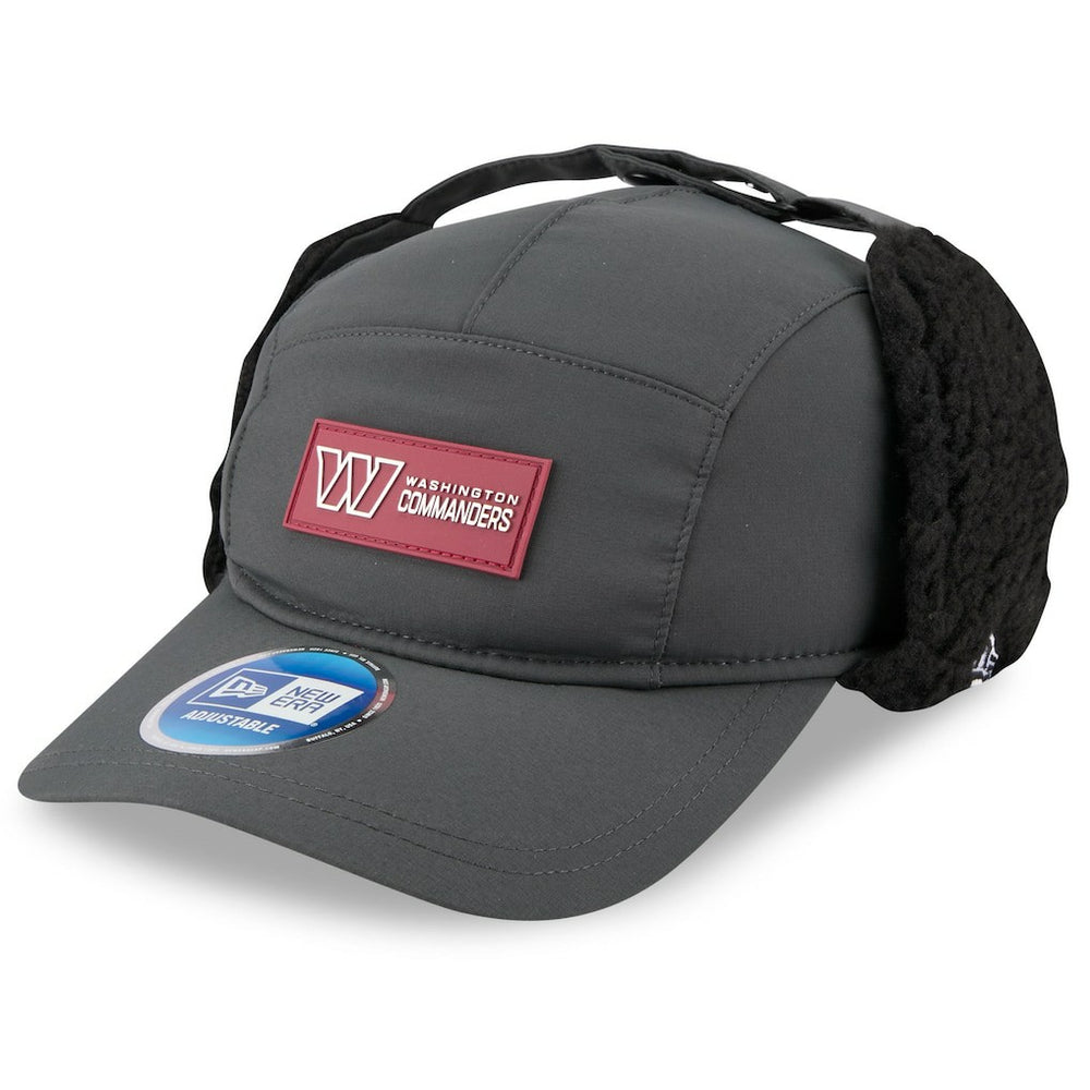 2025 Sideline Cold Weather Runner Dog Ear Adjustable Hat - Washington Commanders