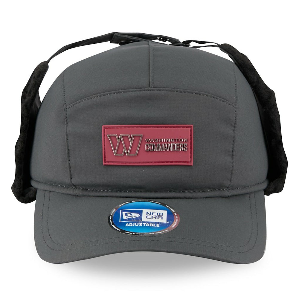 2025 Sideline Cold Weather Runner Dog Ear Adjustable Hat - Washington Commanders