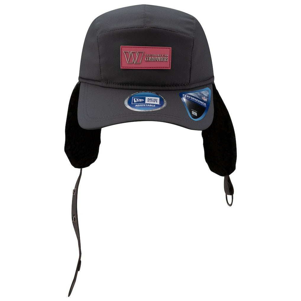 2025 Sideline Cold Weather Runner Dog Ear Adjustable Hat - Washington Commanders