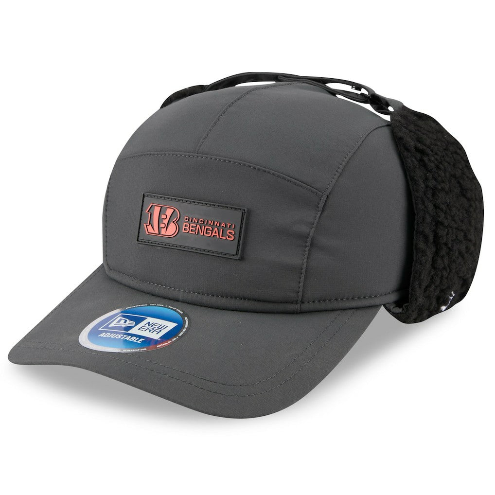 2025 Sideline Cold Weather Runner Dog Ear Adjustable Hat - Cincinnati Bengals