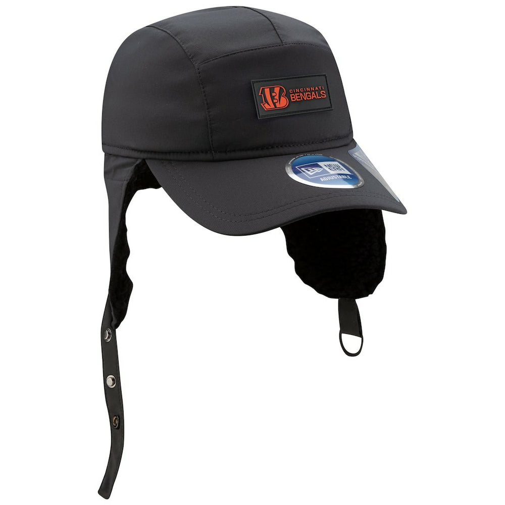 2025 Sideline Cold Weather Runner Dog Ear Adjustable Hat - Cincinnati Bengals