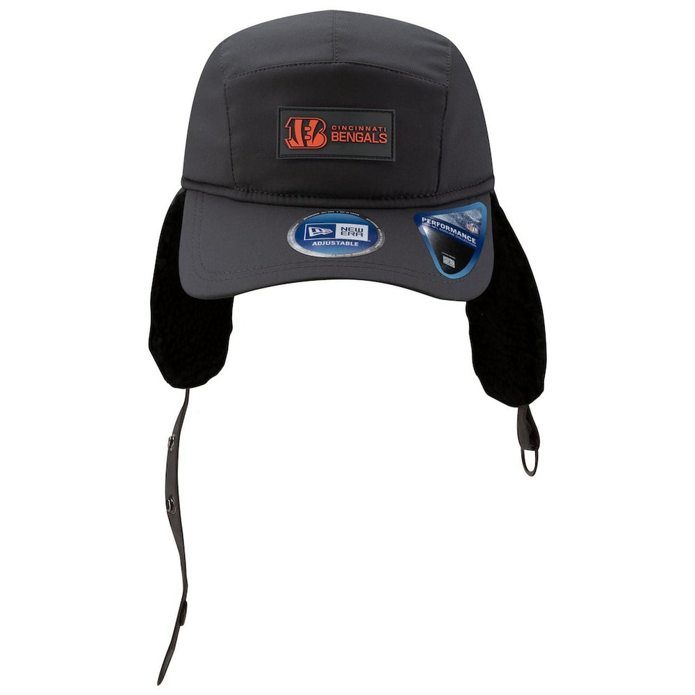 2025 Sideline Cold Weather Runner Dog Ear Adjustable Hat - Cincinnati Bengals