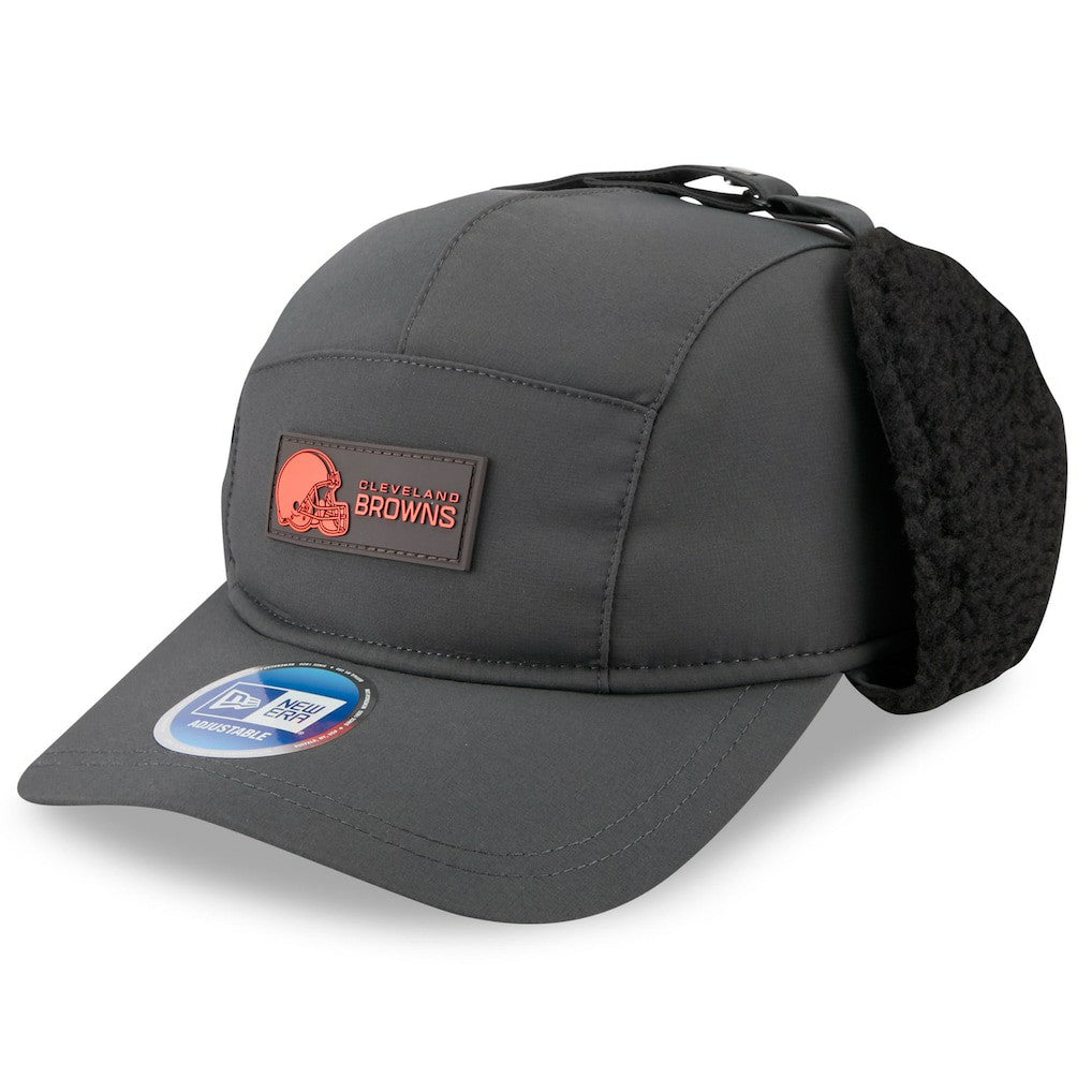 2025 Sideline Cold Weather Runner Dog Ear Adjustable Hat - Cleveland Browns