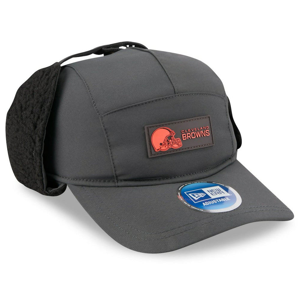 2025 Sideline Cold Weather Runner Dog Ear Adjustable Hat - Cleveland Browns