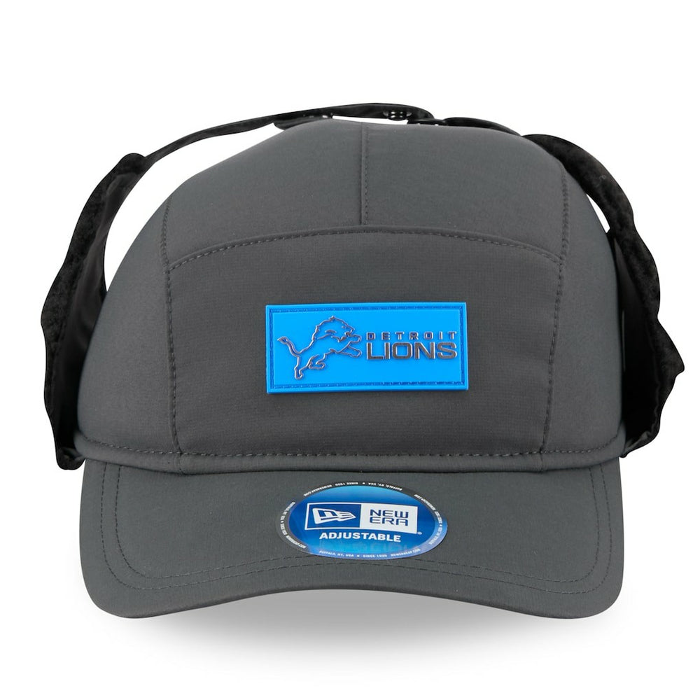 2025 Sideline Cold Weather Runner Dog Ear Adjustable Hat - Detroit Lions