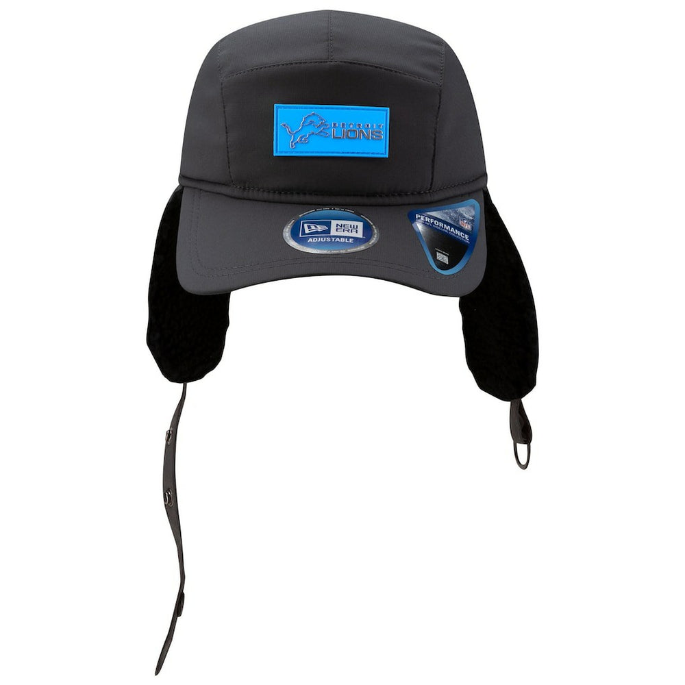2025 Sideline Cold Weather Runner Dog Ear Adjustable Hat - Detroit Lions