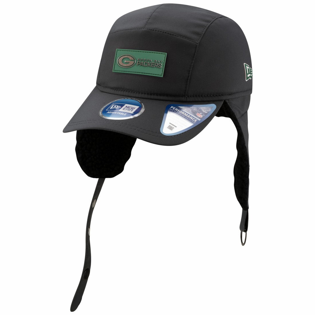 2025 Sideline Cold Weather Runner Dog Ear Adjustable Hat - Green Bay Packers
