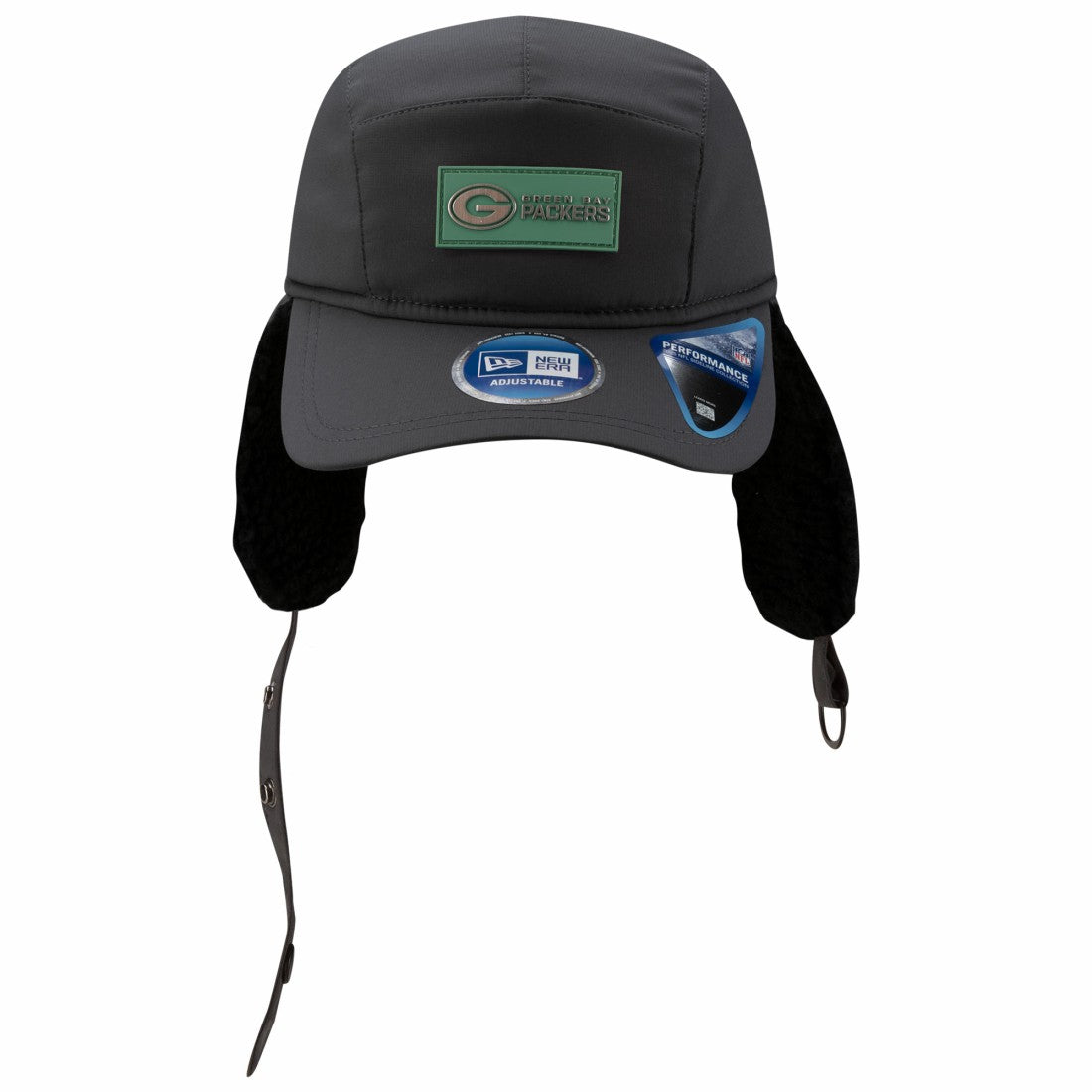 2025 Sideline Cold Weather Runner Dog Ear Adjustable Hat - Green Bay Packers