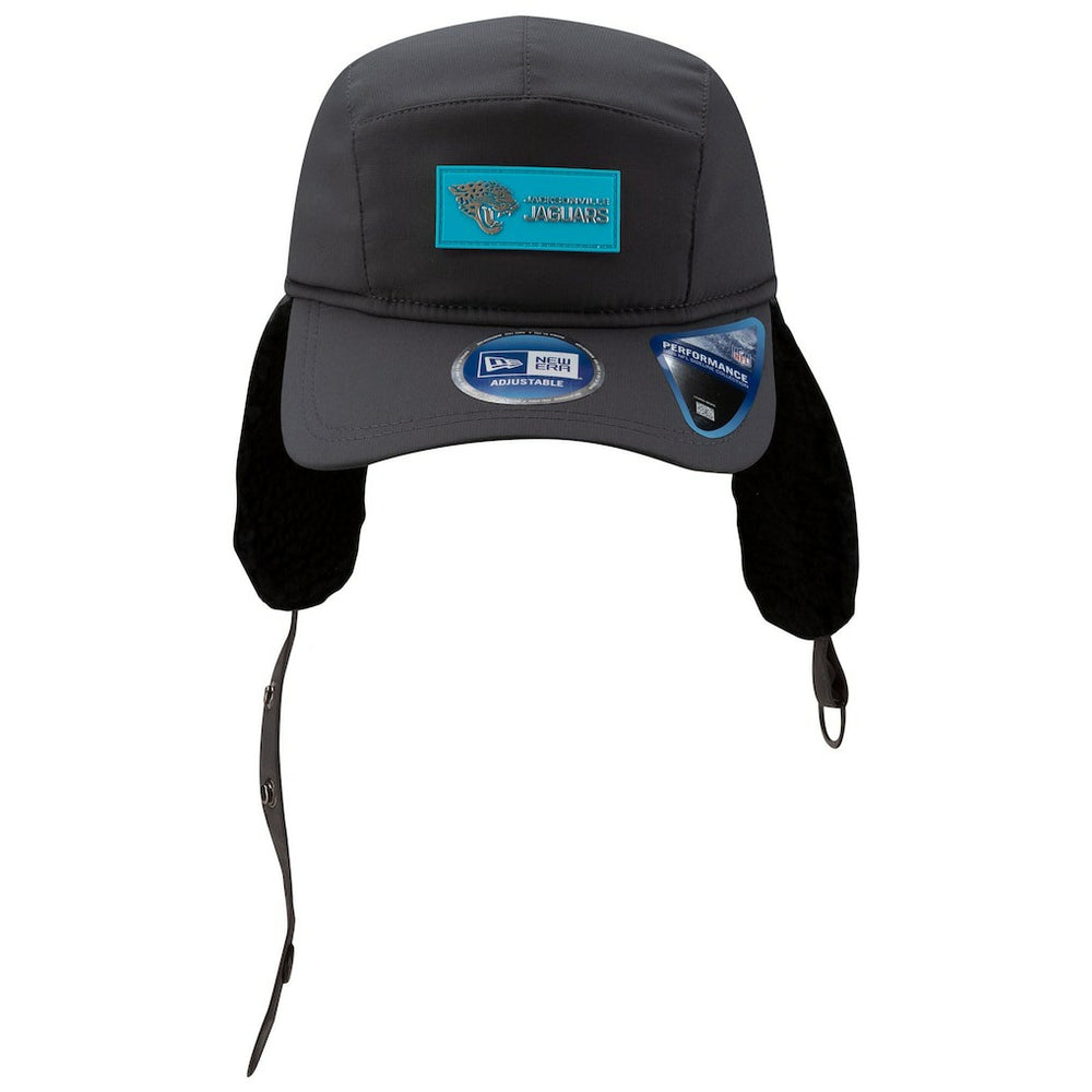2025 Sideline Cold Weather Runner Dog Ear Adjustable Hat - Jacksonville Jaguars