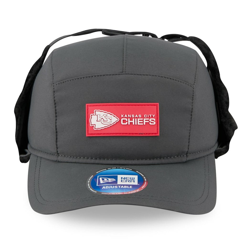 2025 Sideline Cold Weather Runner Dog Ear Adjustable Hat - Kansas City Chiefs