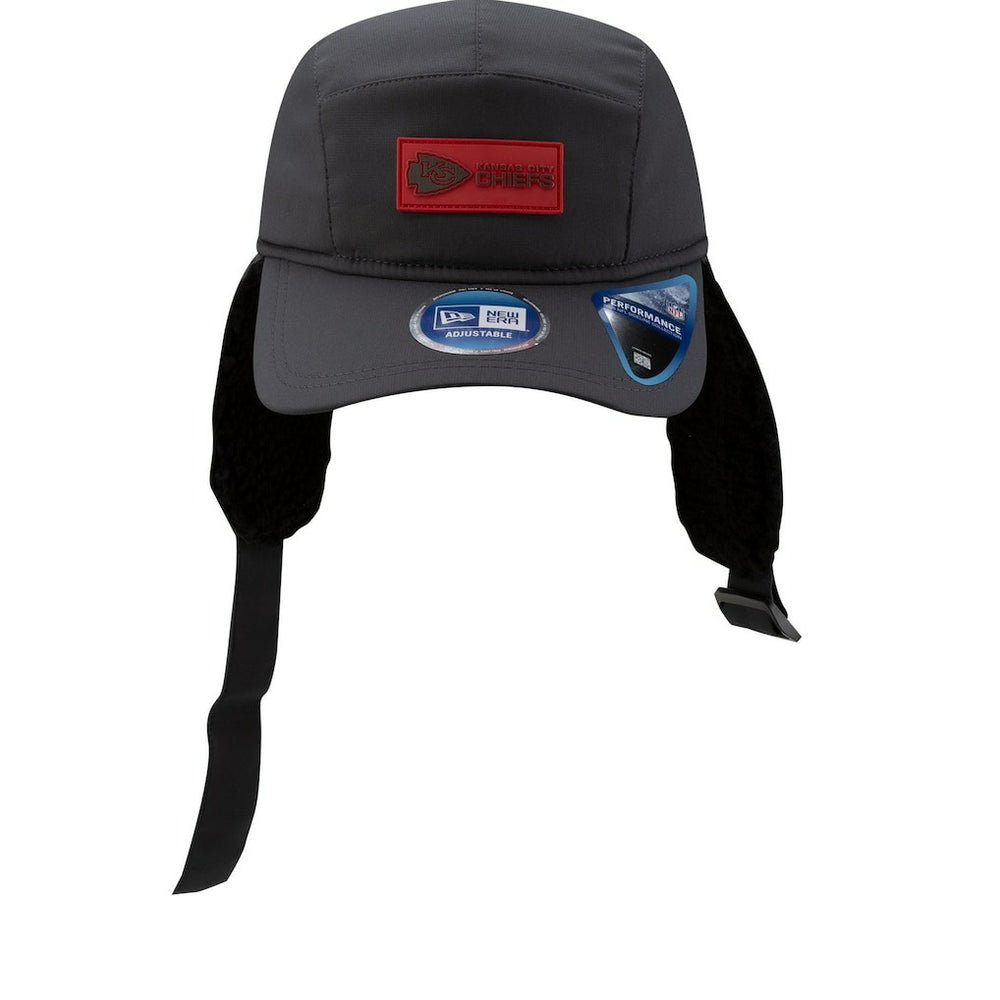 2025 Sideline Cold Weather Runner Dog Ear Adjustable Hat - Kansas City Chiefs