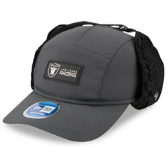 2025 Sideline Cold Weather Runner Dog Ear Adjustable Hat - Las Vegas Raiders