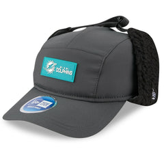 2025 Sideline Cold Weather Runner Dog Ear Adjustable Hat - Miami Dolphins