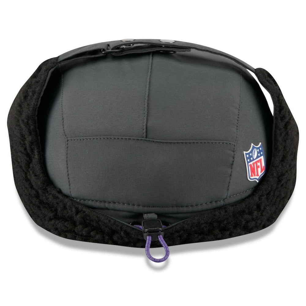 2025 Sideline Cold Weather Runner Dog Ear Adjustable Hat - Minnesota Vikings
