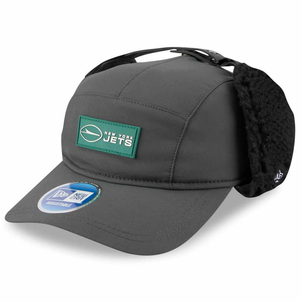 2025 Sideline Cold Weather Runner Dog Ear Adjustable Hat - New York Jets
