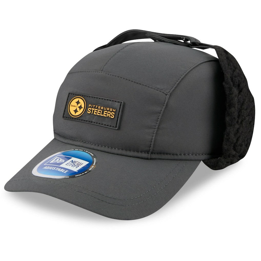 2025 Sideline Cold Weather Runner Dog Ear Adjustable Hat - Pittsburgh Steelers