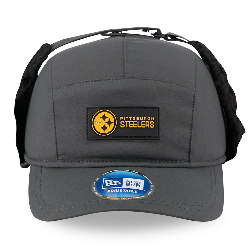 2025 Sideline Cold Weather Runner Dog Ear Adjustable Hat - Pittsburgh Steelers
