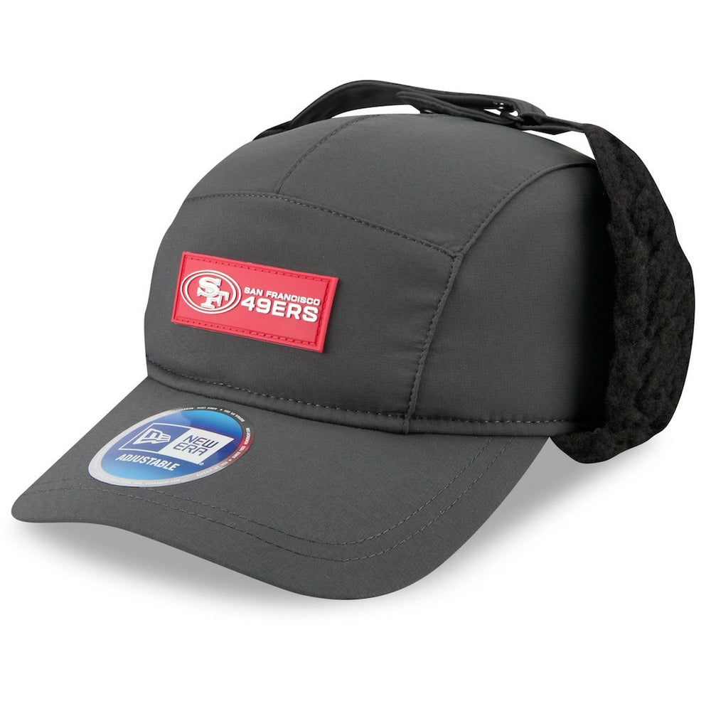 2025 Sideline Cold Weather Runner Dog Ear Adjustable Hat - San Francisco 49ers