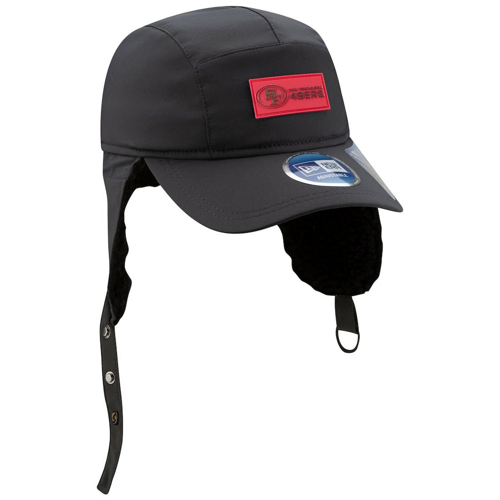 2025 Sideline Cold Weather Runner Dog Ear Adjustable Hat - San Francisco 49ers