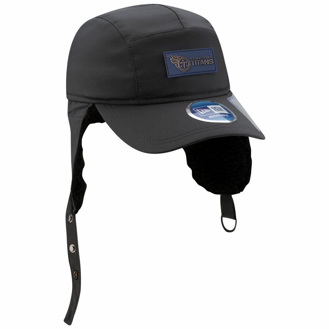 2025 Sideline Cold Weather Runner Dog Ear Adjustable Hat - Tennessee Titans