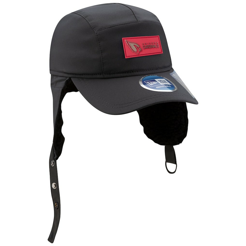 2025 Sideline Cold Weather Runner Dog Ear Adjustable Hat - Arizona Cardinals