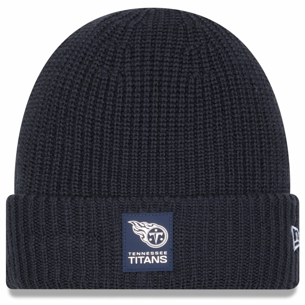 2025 Sideline Cold Weather Cuffed Knit Hat - Tennessee Titans