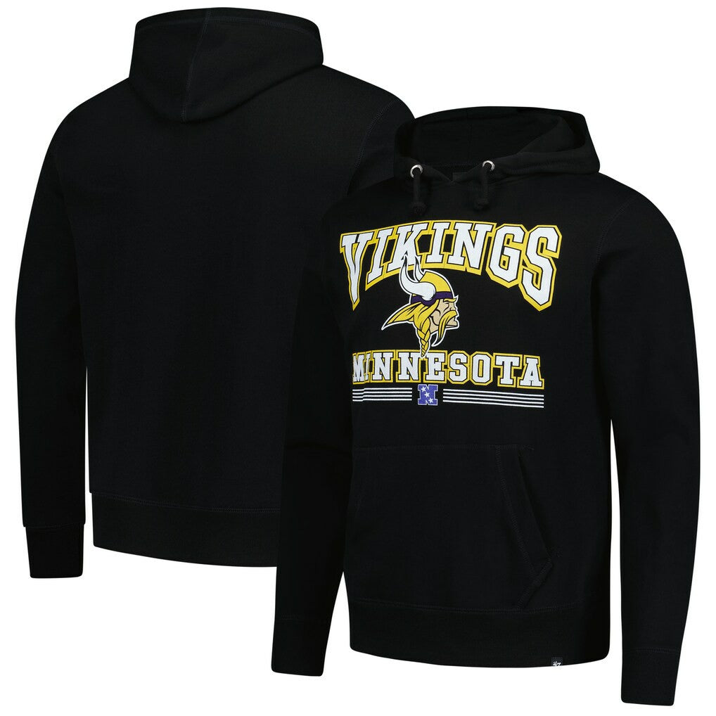 '47 Packed House Headline Pullover Hoodie - Minnesota Vikings