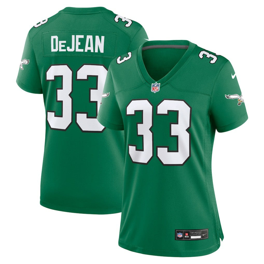Cooper DeJean  Women's Alternate Game Jersey - Philadelphia Eagles