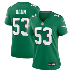 Zack Baun  Women's Alternate Game Jersey - Philadelphia Eagles