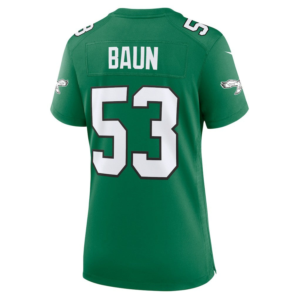 Zack Baun  Women's Alternate Game Jersey - Philadelphia Eagles
