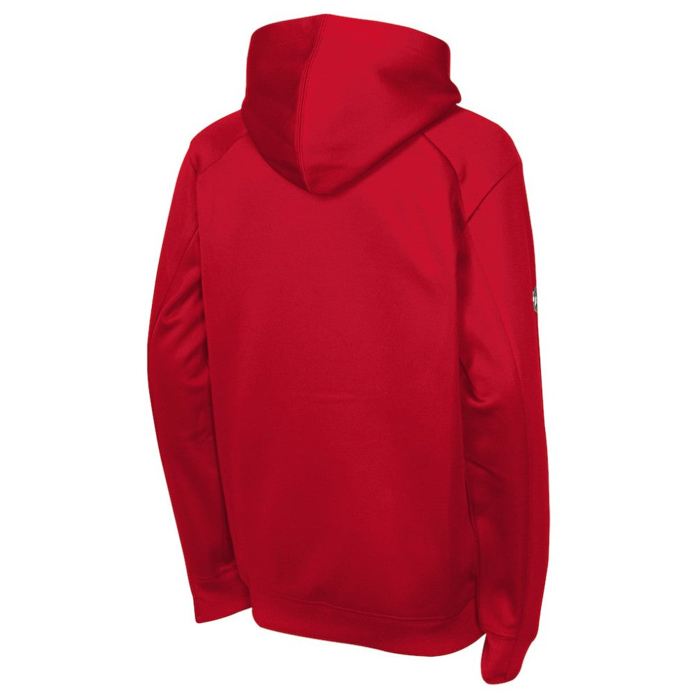 NHL Red Florida Panthers Fanatics Youth Authentic Pro Rink Raglan Hoodie