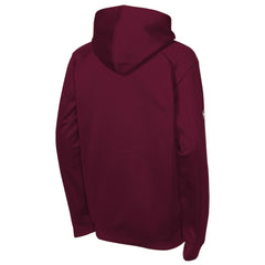 NHL Burgundy Colorado Avalanche Fanatics Youth Authentic Pro Rink Raglan Hoodie