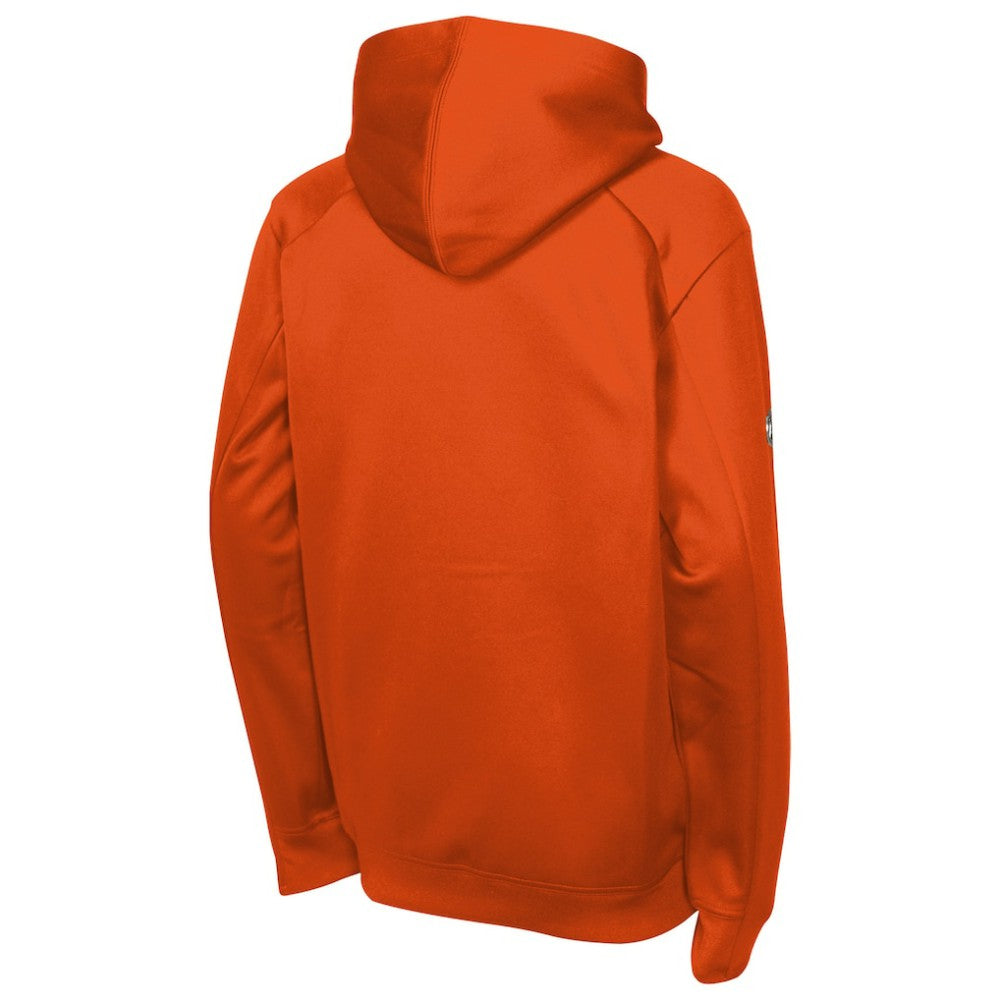 NHL Orange Philadelphia Flyers Fanatics Youth Authentic Pro Rink Raglan Hoodie