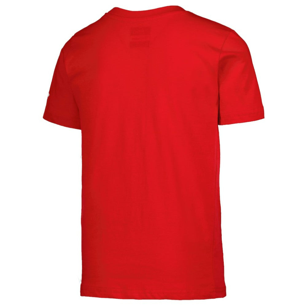 NHL Red Chicago Blackhawks Fanatics Youth Authentic Pro Wordmark T-Shirt