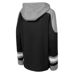 NHL Black Los Angeles Kings Outerstuff Youth Ageless Must Have Home V-Neck Hoodie