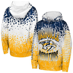 NHL Navy Nashville Predators Outerstuff Youth Frozen Frenzy Hoodie