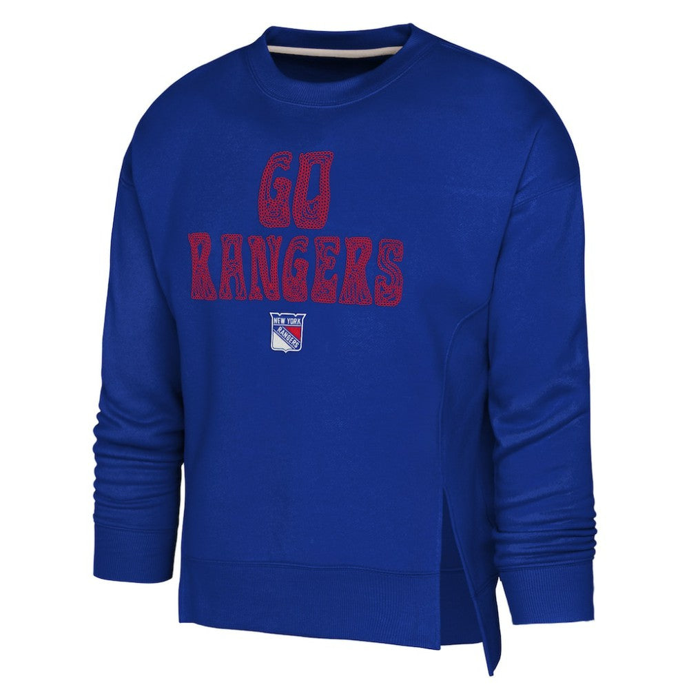 NHL Royal New York Rangers Outerstuff Girls Youth Game Love Sweatshirt
