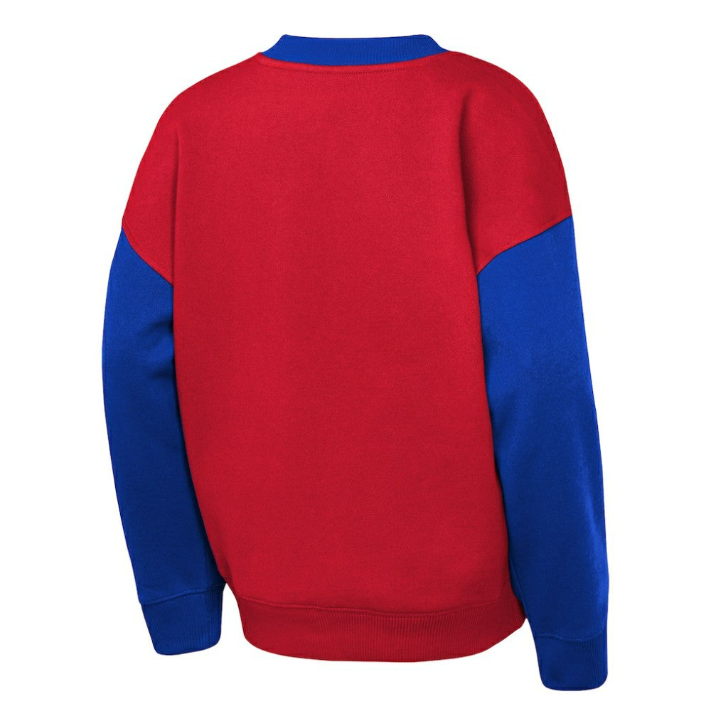 NHL Red/Blue New York Rangers Outerstuff Youth Impact Player Sweatshirt