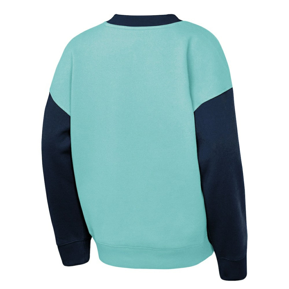 NHL Light Blue/Deep Sea Blue Seattle Kraken Outerstuff Youth Impact Player Sweatshirt