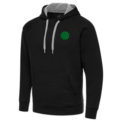 NHL Black Boston Bruins Antigua St. Patrick's Day Victory Pullover Hoodie