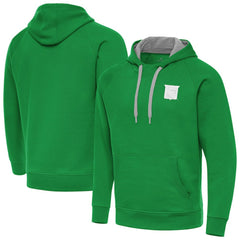 NHL Kelly Green New York Rangers Antigua St. Patrick's Day Victory Pullover Hoodie