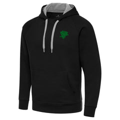 NHL Black Pittsburgh Penguins Antigua St. Patrick's Day Victory Pullover Hoodie