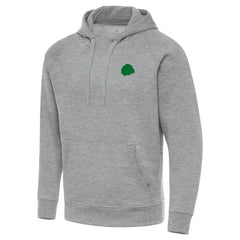 NHL Heather Gray Chicago Blackhawks Antigua St. Patrick's Day Victory Pullover Hoodie