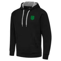 NHL Black Vegas Golden Knights Antigua St. Patrick's Day Victory Pullover Hoodie