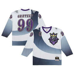 NHL White Wayne Gretzky Los Angeles Kings Mitchell & Ness 1995-96 Power Play Jersey