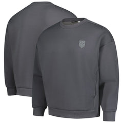 USMNT Levelwear Luxe Signature Lineage Tri-Blend Pullover Sweatshirt -  Gray