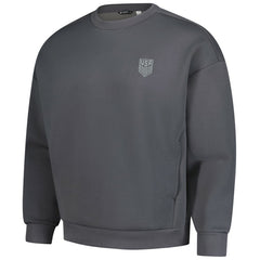 USMNT Levelwear Luxe Signature Lineage Tri-Blend Pullover Sweatshirt -  Gray