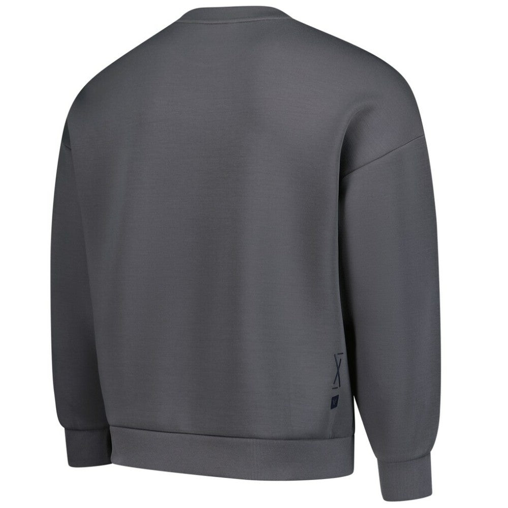 USMNT Levelwear Luxe Signature Lineage Tri-Blend Pullover Sweatshirt -  Gray
