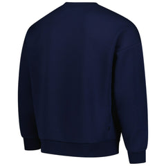 USMNT Levelwear Luxe Signature Lineage Tri-Blend Pullover Sweatshirt -  Navy