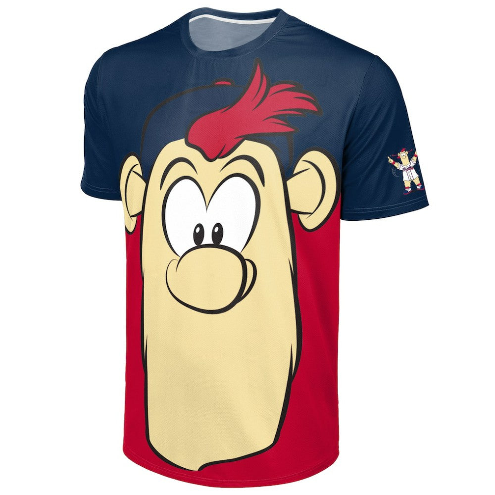 MLB Atlanta Braves FOCO Big Logo Mascot T-Shirt